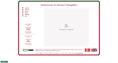 Desktop Screenshot of gmfoto.dk