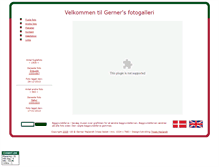 Tablet Screenshot of gmfoto.dk